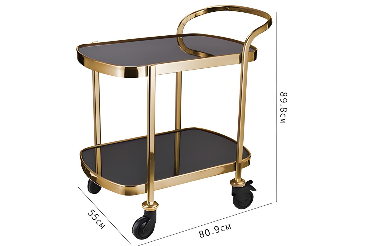 钛金加厚手推车
