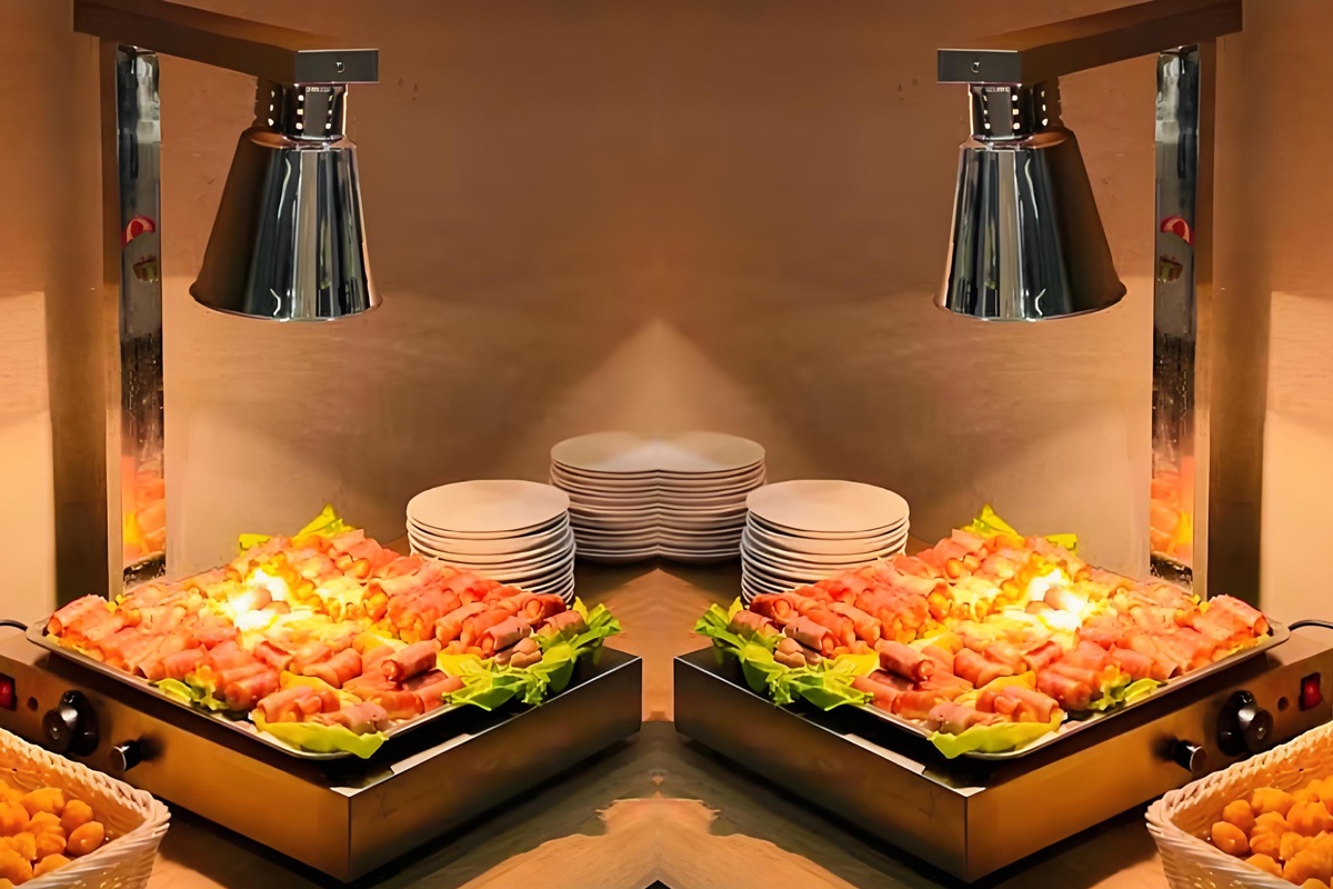 食物加热保温灯