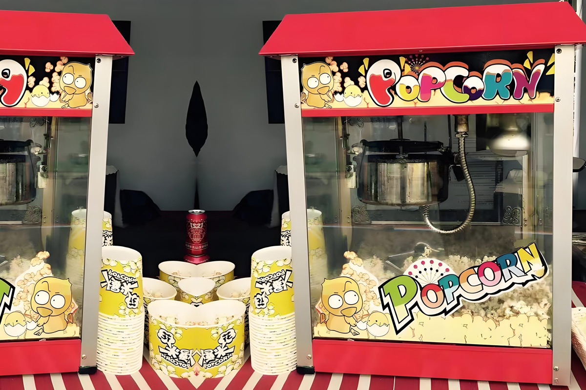 全自动爆米花机