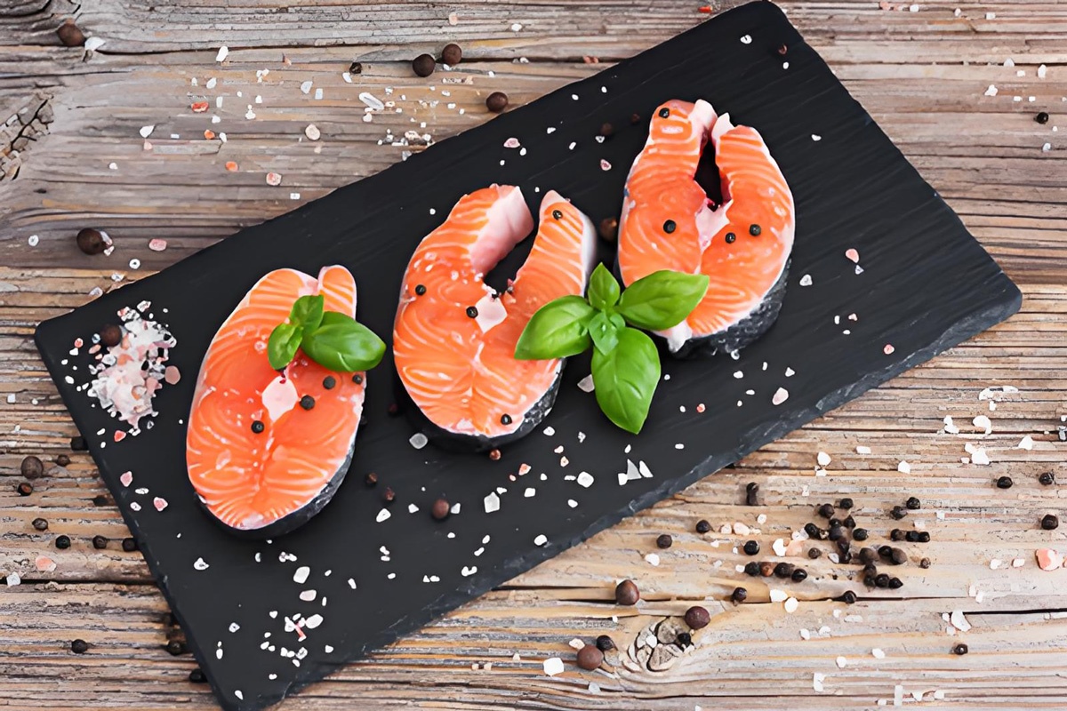 长方形天然岩石板盘