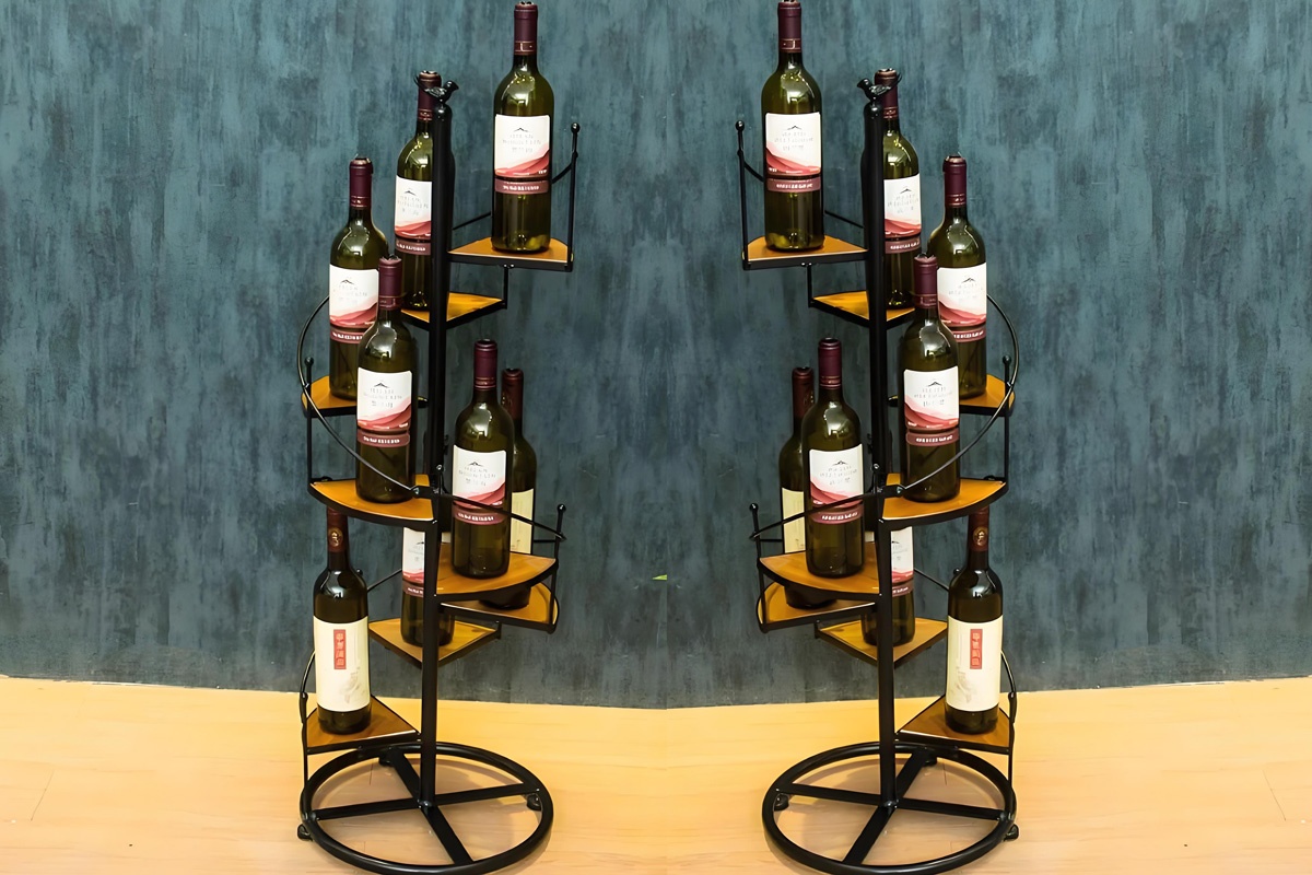 旋转楼梯糕点架