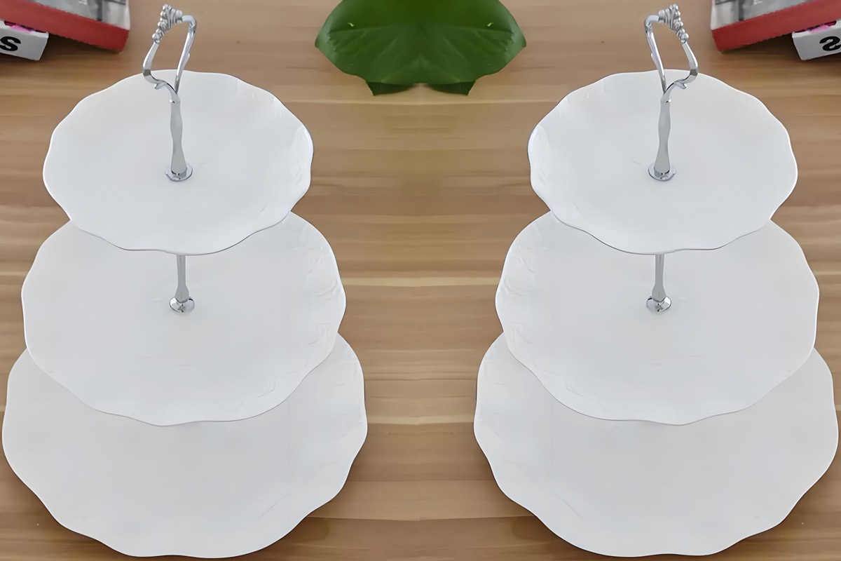 欧式三层点心盘